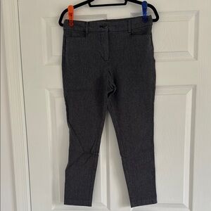 Gray Curvy Skinny Fit Pants